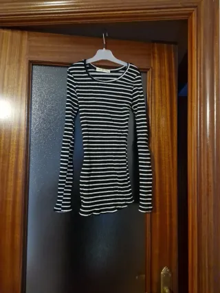 Camiseta de rayas manga larga