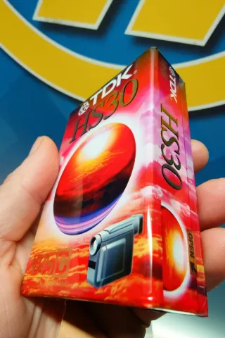 Cinta VHS TDK HS30 Nueva