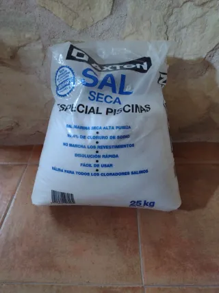 Sal seca Axton para piscinas 25 kg