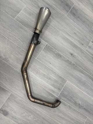 Tubo de escape moto