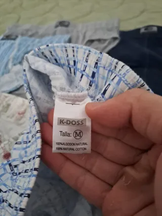 Pack 9 Calzoncillos Caballero Talla M