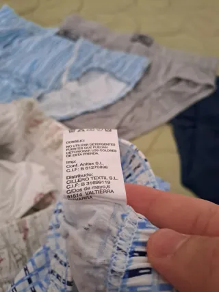 Pack 9 Calzoncillos Caballero Talla M