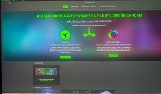 Teclado Razer BlackWidow V4 X Negro/Azul