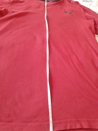 Camiseta Puma Manga Larga Roja XXL