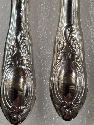 Set 6 Coltelli Argento Vintage