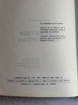 GEOMETRIA DESCRIPTIVA