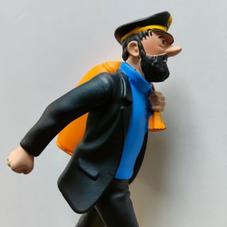 Figura Tintin del capitán Haddock en ruta