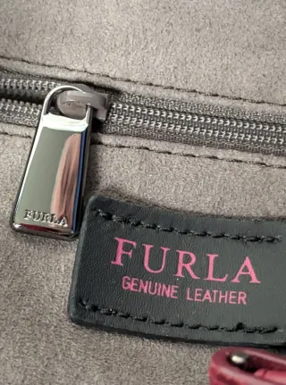 Furla Borsa Grande Pelle Borgogna
