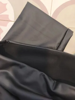 Leggins polipiel efecto piel negro térmicos.