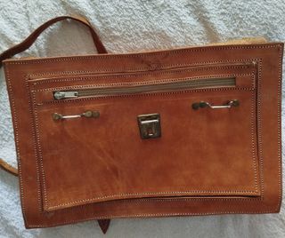 Maletín de piel para documentos
