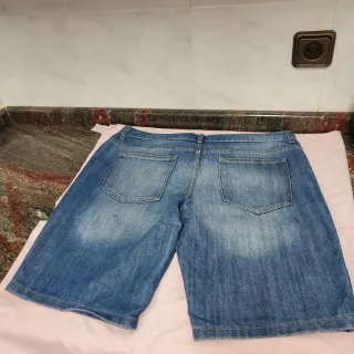 Pantalón corto vaquero hombre Talla 46