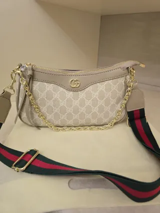 Borsa Gucci Beige Multicolor Donna