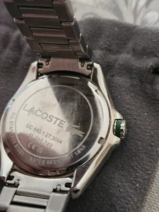 Reloj hombre Lacoste Negro y Verde