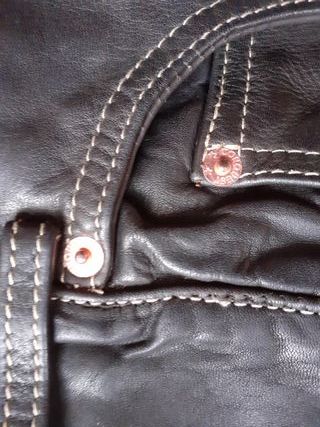 Pantalones Cuero Chevignon Talla 38