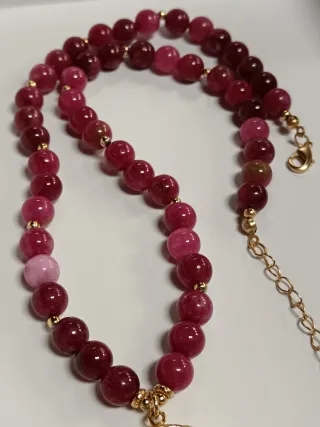 Collana con pietre di Rubino