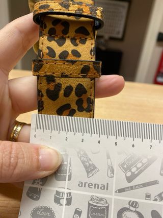 Cintura da 115 cm con stampa leopardata