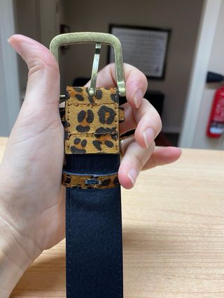 Cintura da 115 cm con stampa leopardata