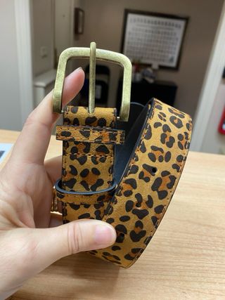 Cintura da 115 cm con stampa leopardata