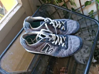 Zapatillas deportivas Merrell grises y turquesa