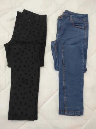 2 Vaqueros Talla 38 (equivale a 36)