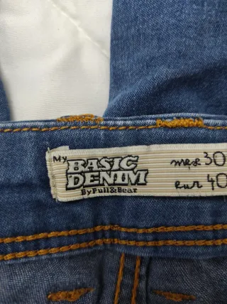 2 Vaqueros Talla 38 (equivale a 36)