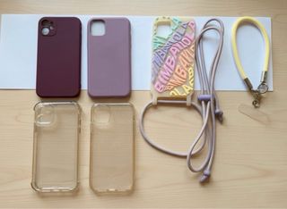 iPhone 11 Malva 64GB + Cargador + Fundas