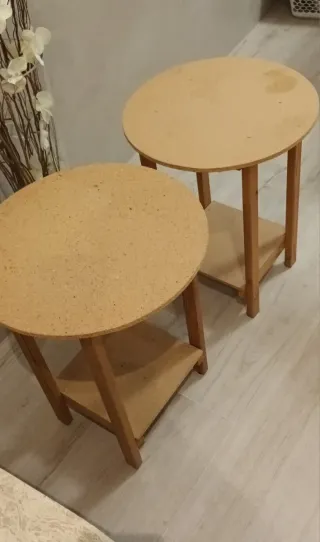 Tavoli ausiliari rotondi 40cm