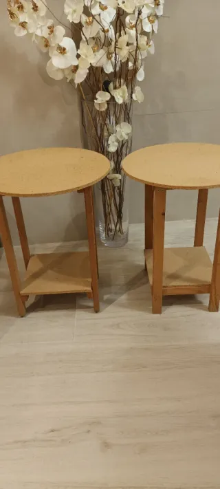 Tavoli ausiliari rotondi 40cm