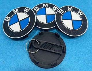 Kit 4 Tampas Jantes BMW 68mm + Oferta