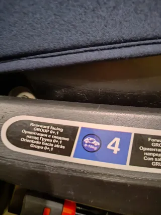 Silla de coche para bebé/niño Kikka boo