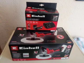 Lijadora Pulidora Einhell 2x1 con Batería