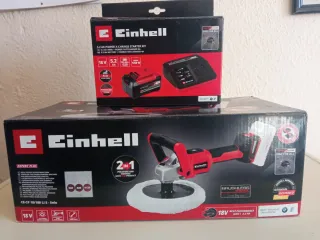 Lijadora Pulidora Einhell 2x1 con Batería