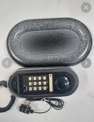 Telefono Sitel vintage nero/grigio