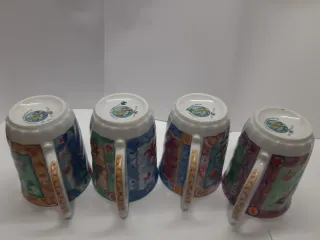 Set 4 Tazze Mug Stil Novo