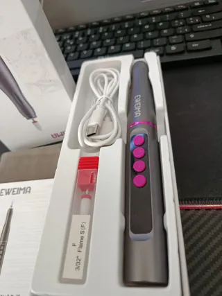 Fresadora Uñas Eléctrica EWEMA + Accesorios