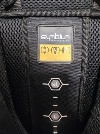 Mochila Trekking Quechua 60L Gris/Amarillo