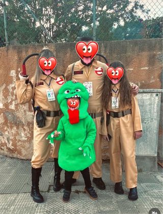 Lote 4 Disfraces Cazafantasmas