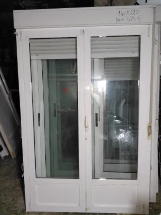 Balconera aluminio 140x220