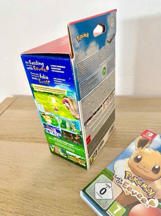 Pokemon lets go eevee pokeball plus switch
