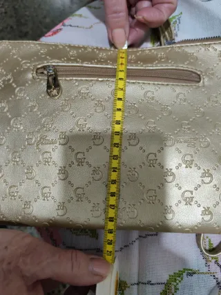 Bolso de hombro mujer dorado