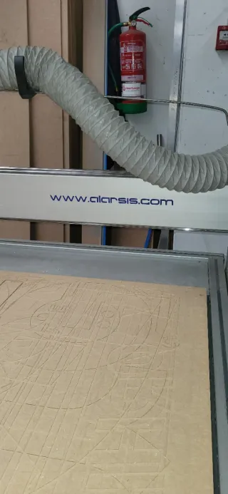 Fresadora CNC Alarsis