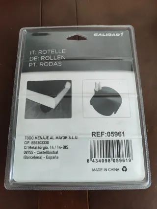 4 Ruedas Giratorias 50mm nuevas a estrenar