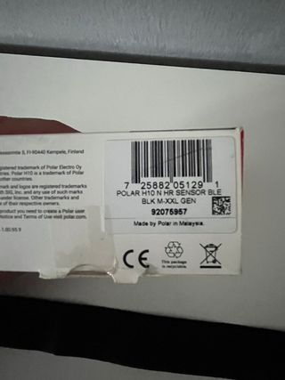 Banda Polar H10 + Sensor talla M-XXL