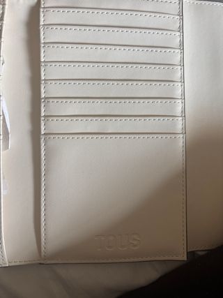 Cartera Tous Piel Beige