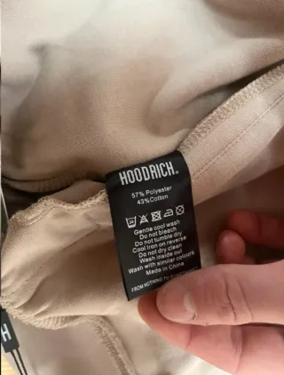 Felpa Hoodrich Grigia XS