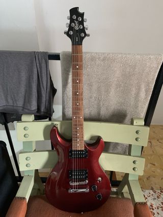 Guitarra Eléctrica Cort M200 Roja