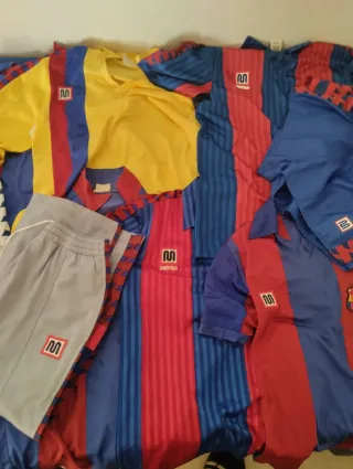 Lote 12 piezas Ropa Meyba FC Barcelona