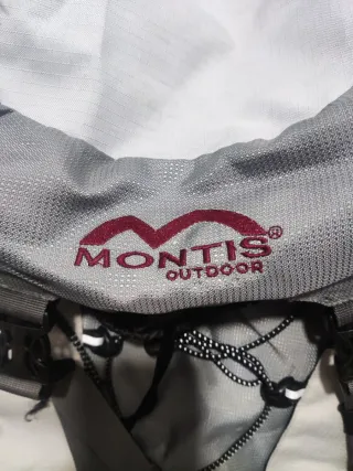 Mochila Montis Trekking 75L Gris/Blanco