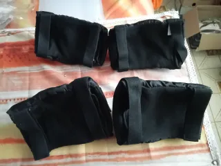 Protezioni 7pz per pattini, bicicletta, skate tg L