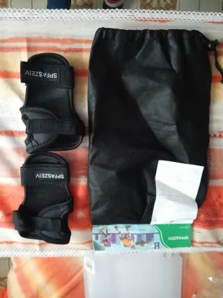 Protezioni 7pz per pattini, bicicletta, skate tg L